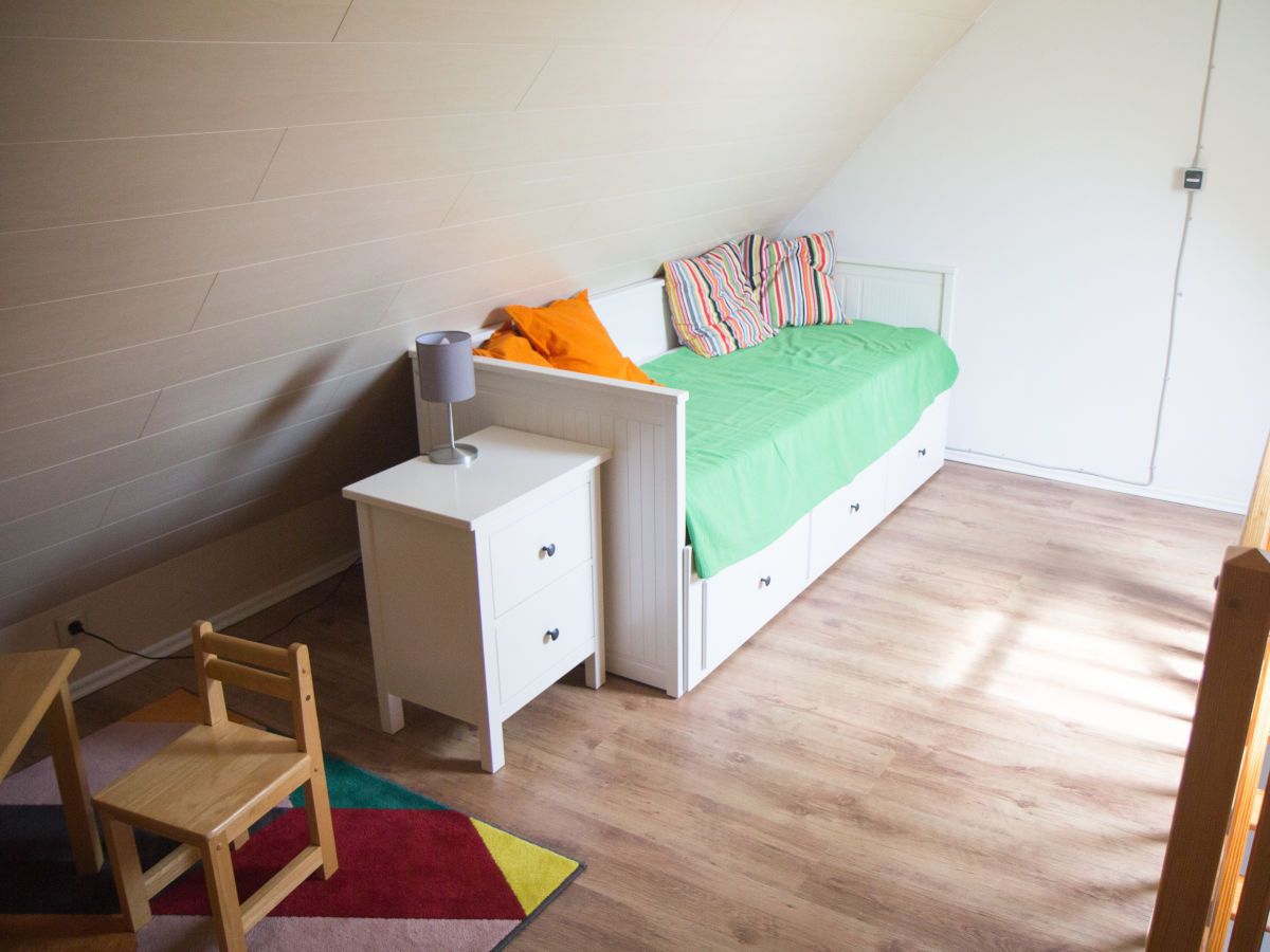 Schlafbereich Kinderzimmer Dachgeschoss